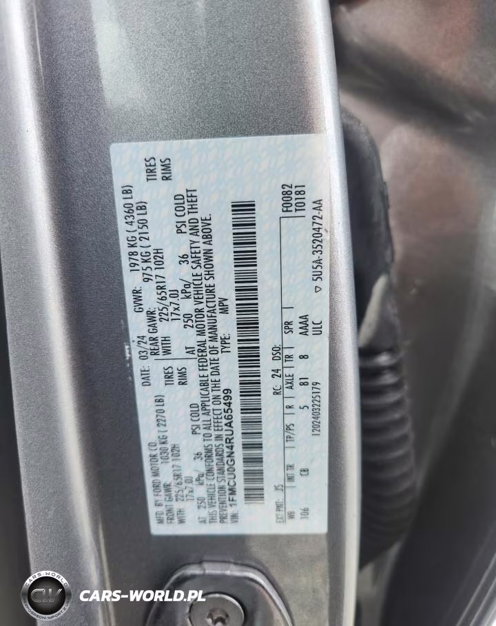 2024 Ford Escape Active VIN:1FMCU0GN4RUA65499 - 13