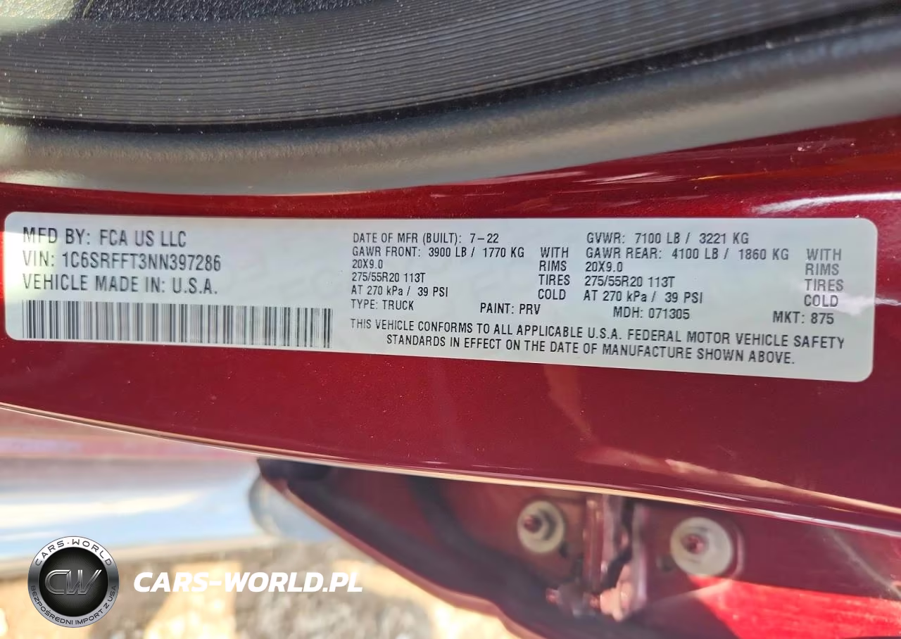 2022 Ram 1500 Big Horn-L VIN:1C6SRFFT3NN397286 - 12