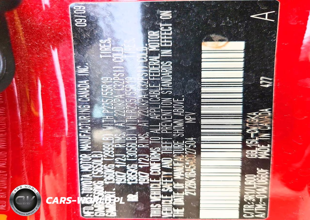 2010 Lexus Rx 350 VIN:2T2BK1BA5AC027504 - 13