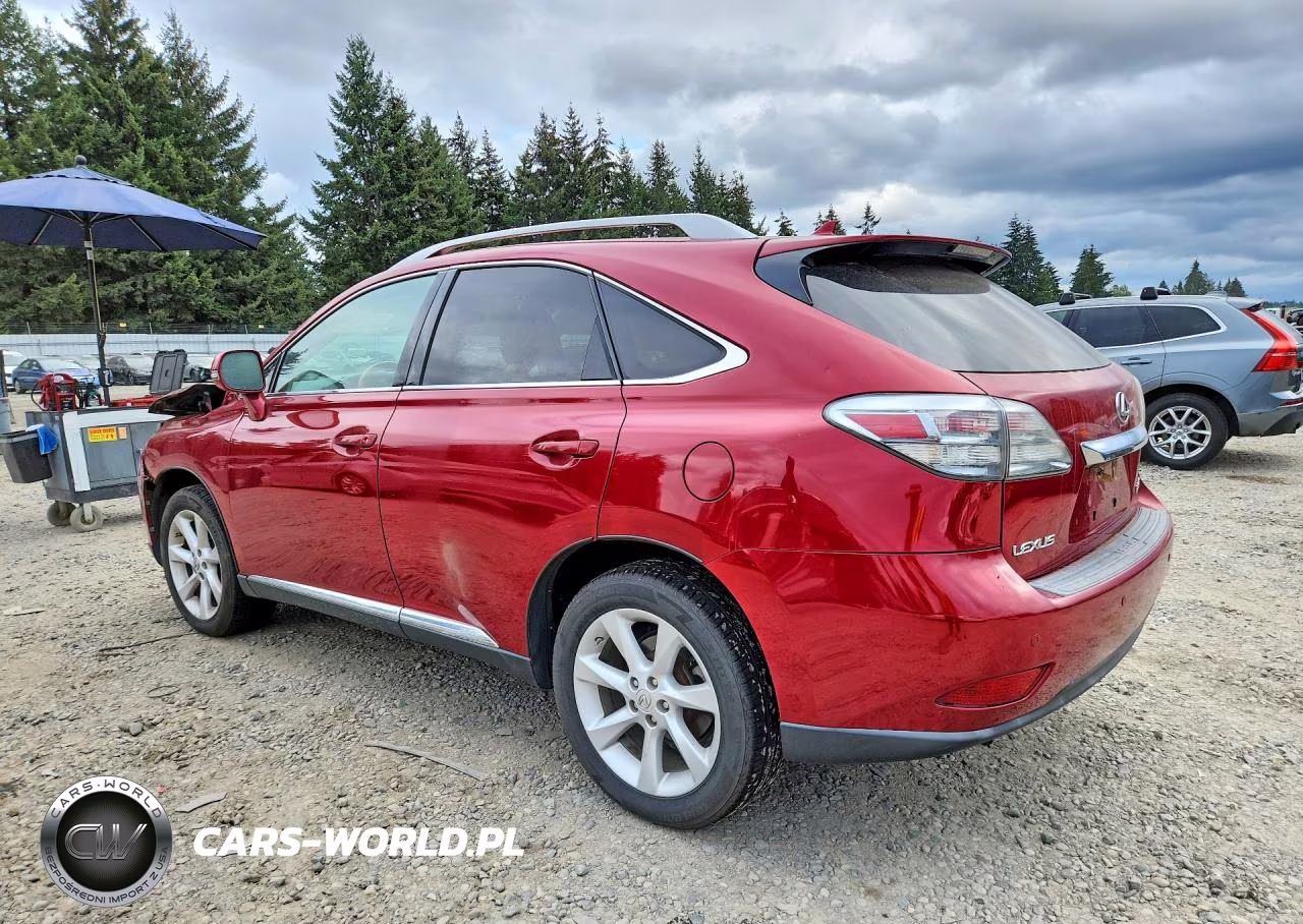 2010 Lexus Rx 350 VIN:2T2BK1BA5AC027504 - 2