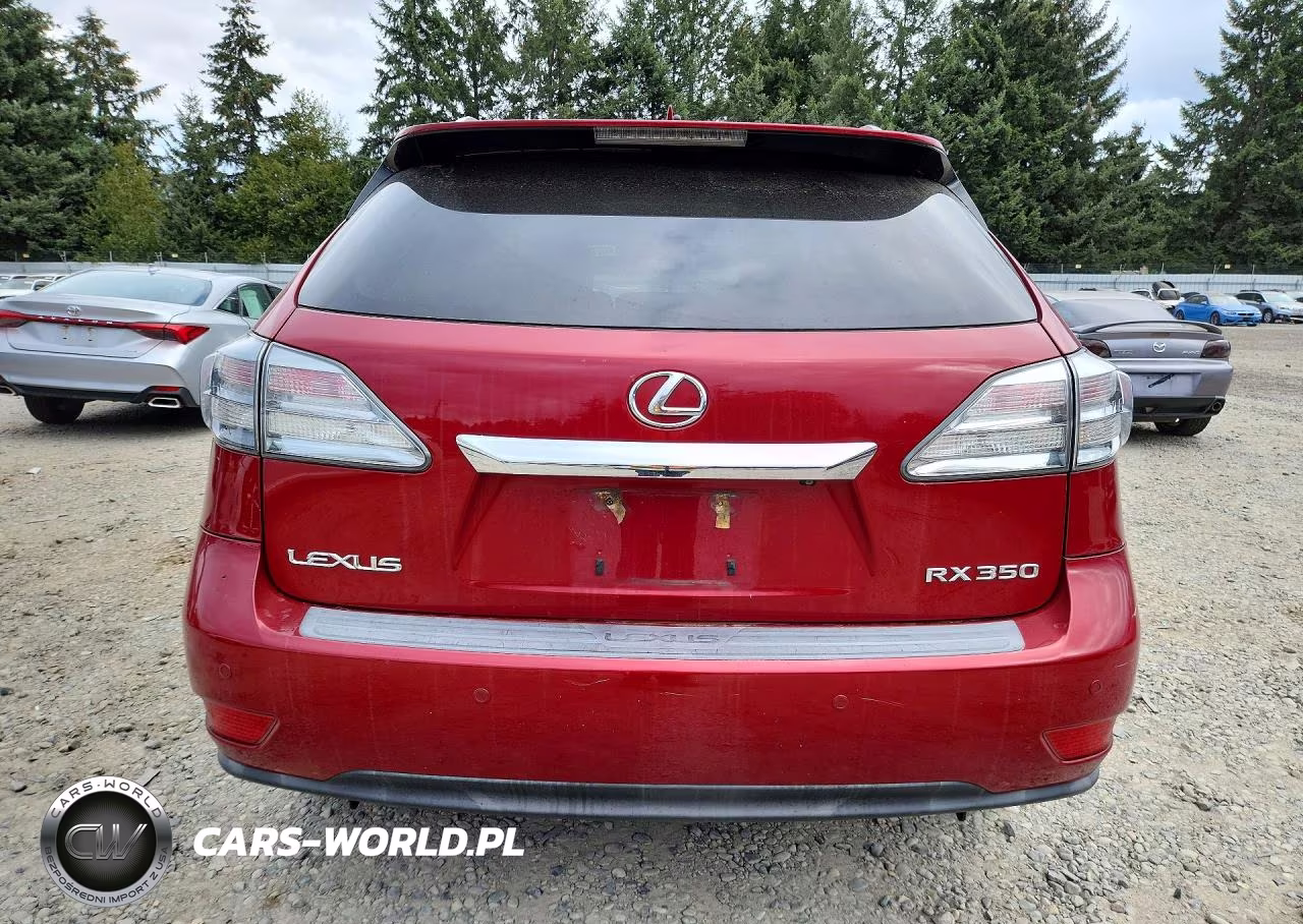 2010 Lexus Rx 350 VIN:2T2BK1BA5AC027504 - 6
