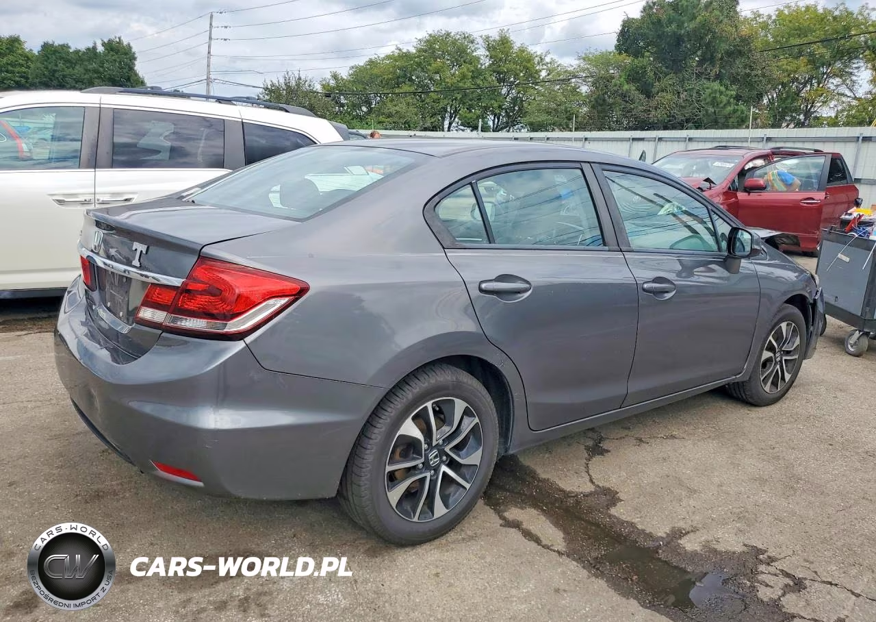 2013 Honda Civic Exl VIN:2HGFB2F96DH508031 - 3