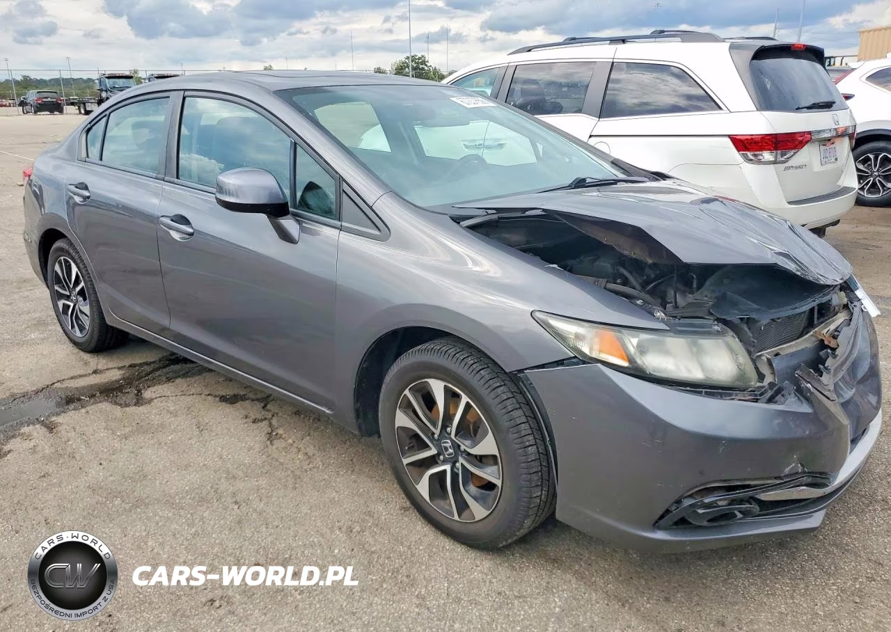 2013 Honda Civic Exl VIN:2HGFB2F96DH508031 - 4