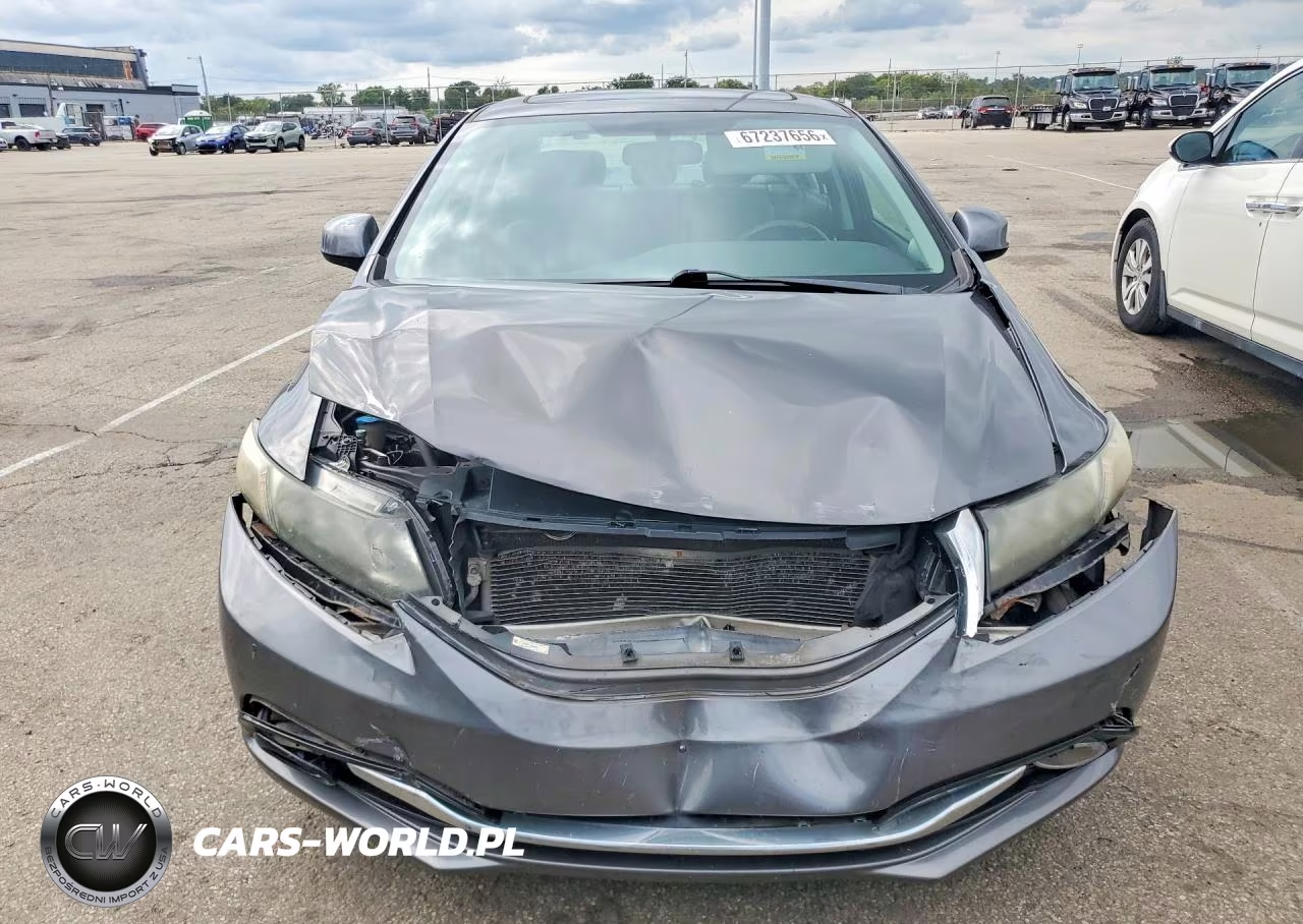 2013 Honda Civic Exl VIN:2HGFB2F96DH508031 - 5
