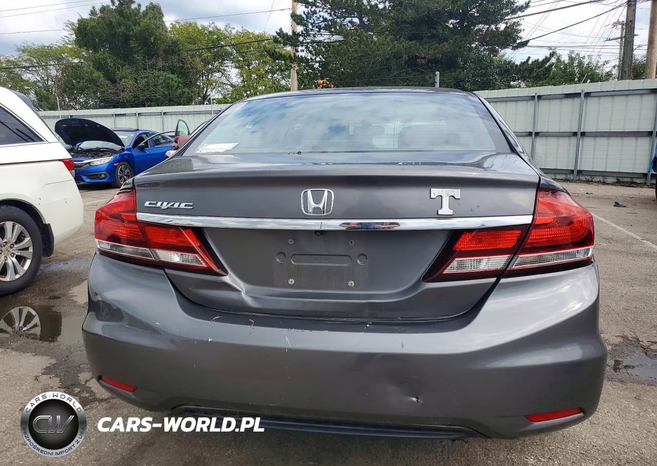 2013 Honda Civic Exl VIN:2HGFB2F96DH508031 - 6