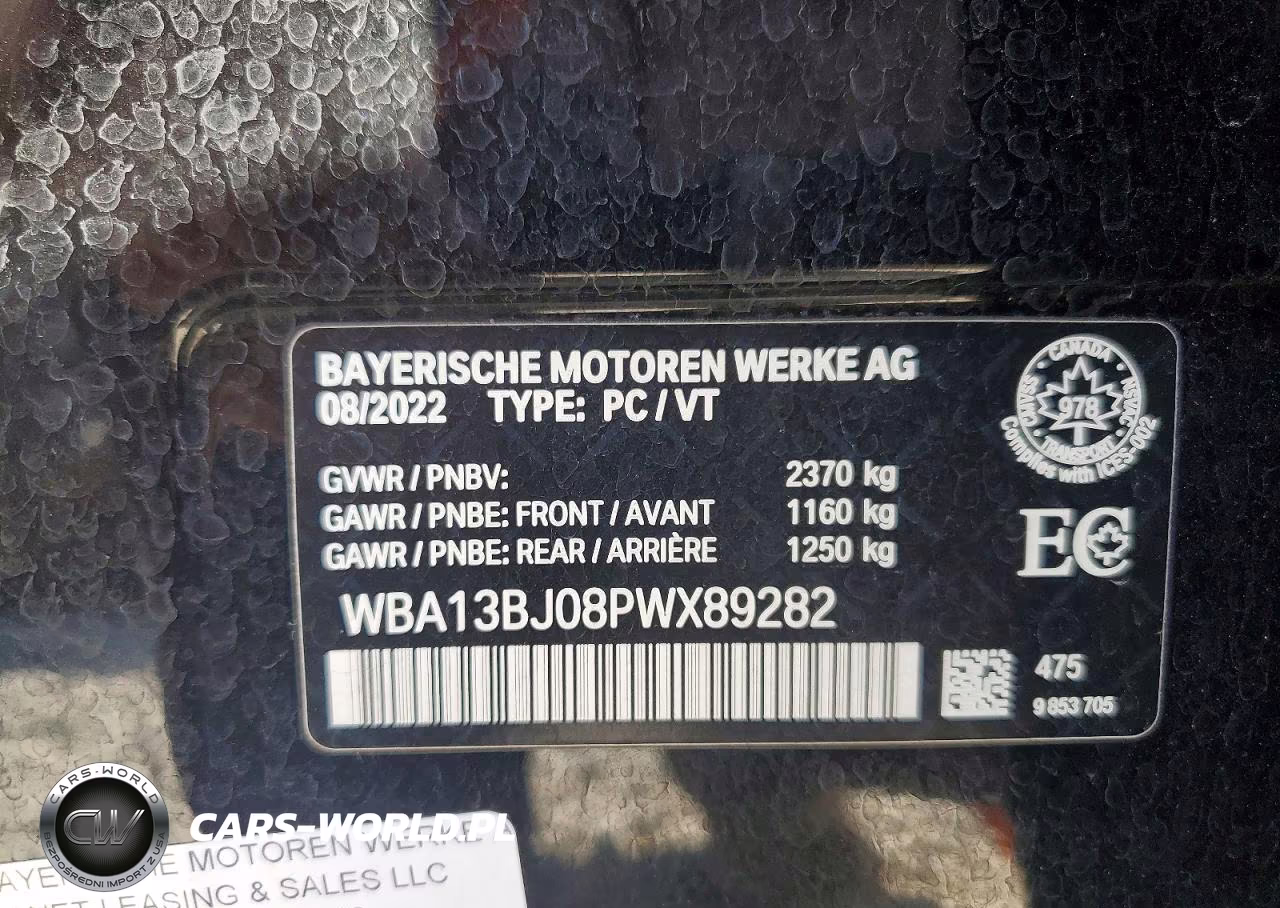 2023 BMW 530 Xi VIN:WBA13BJ08PWX89282 - 12