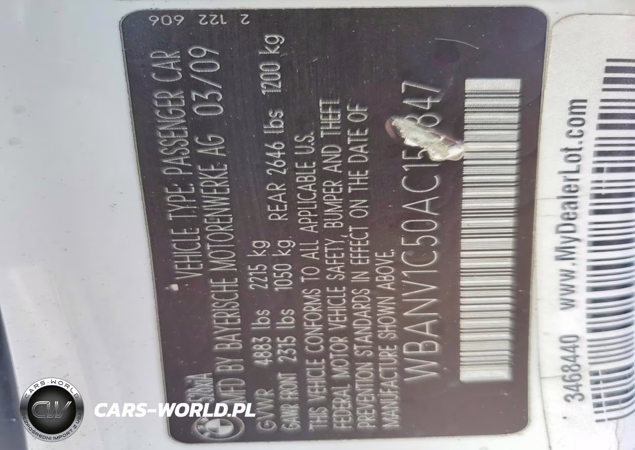 2010 BMW 528 Xi VIN:WBANV1C50AC156847 - 12