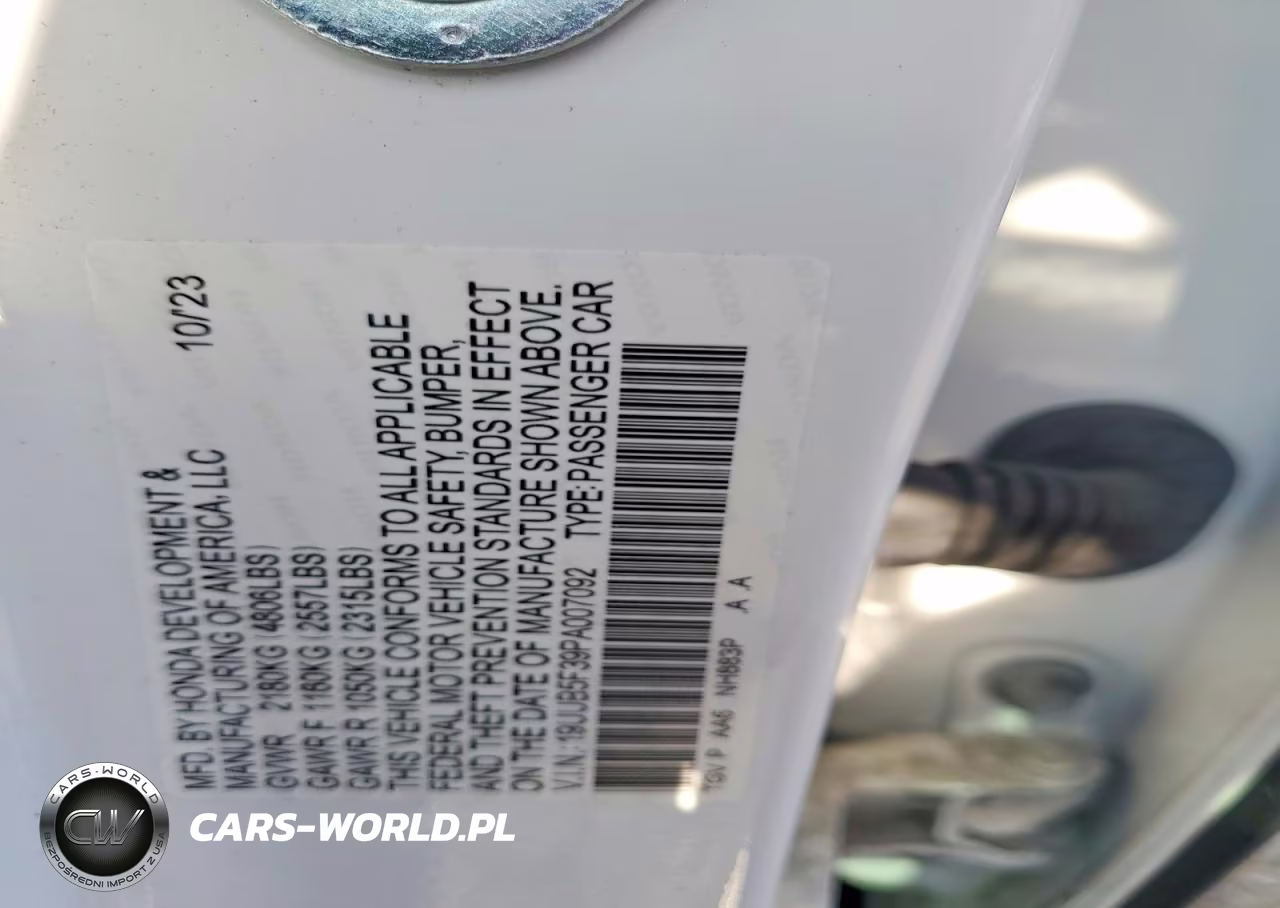 2023 Acura Tlx VIN:19UUB5F39PA007092 - 12