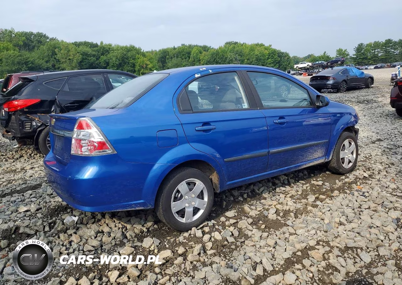 2011 Chevrolet Aveo Ls VIN:KL1TD5DE6BB148107 - 3