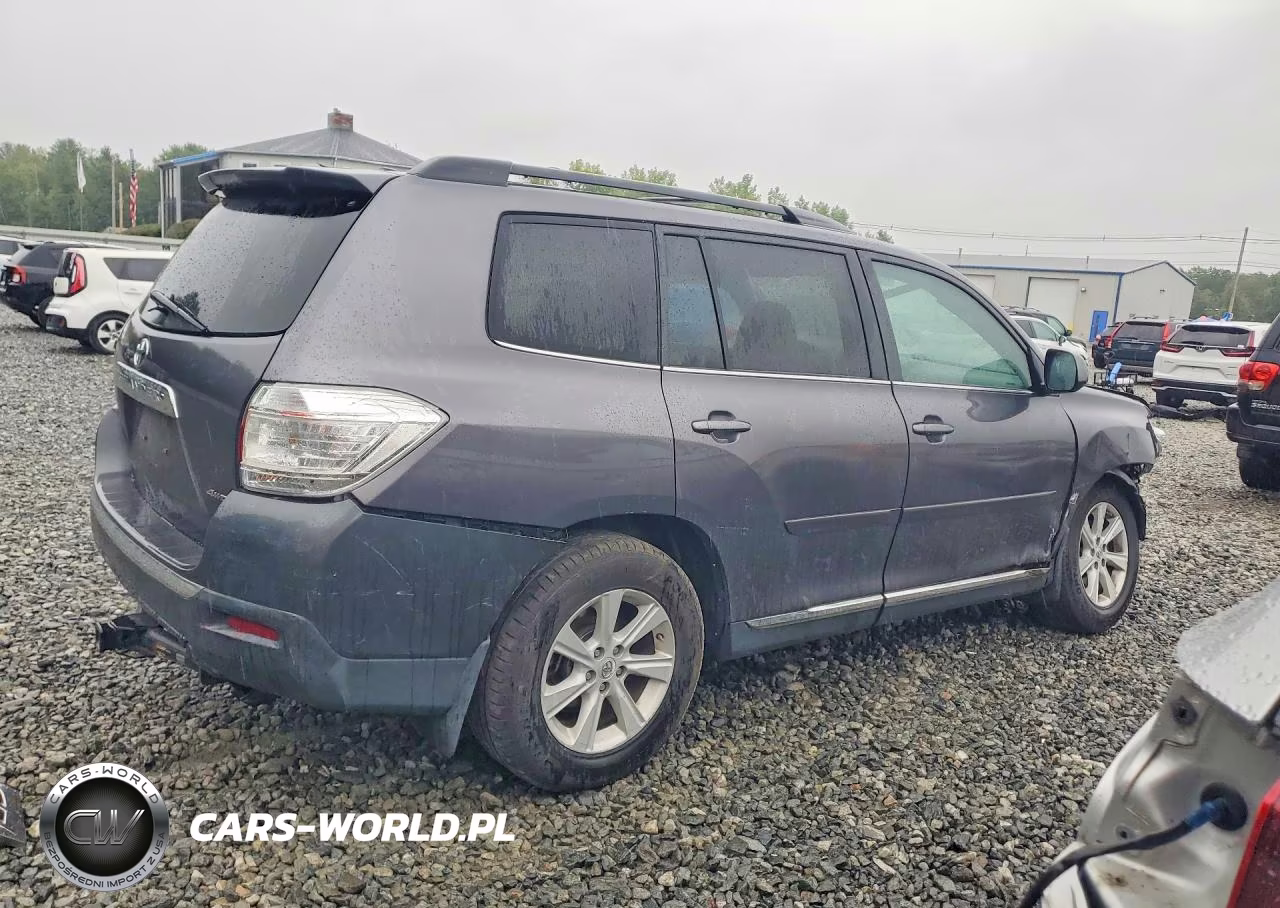 2012 Toyota Highlander Se VIN:5TDBK3EH7CS168027 - 3