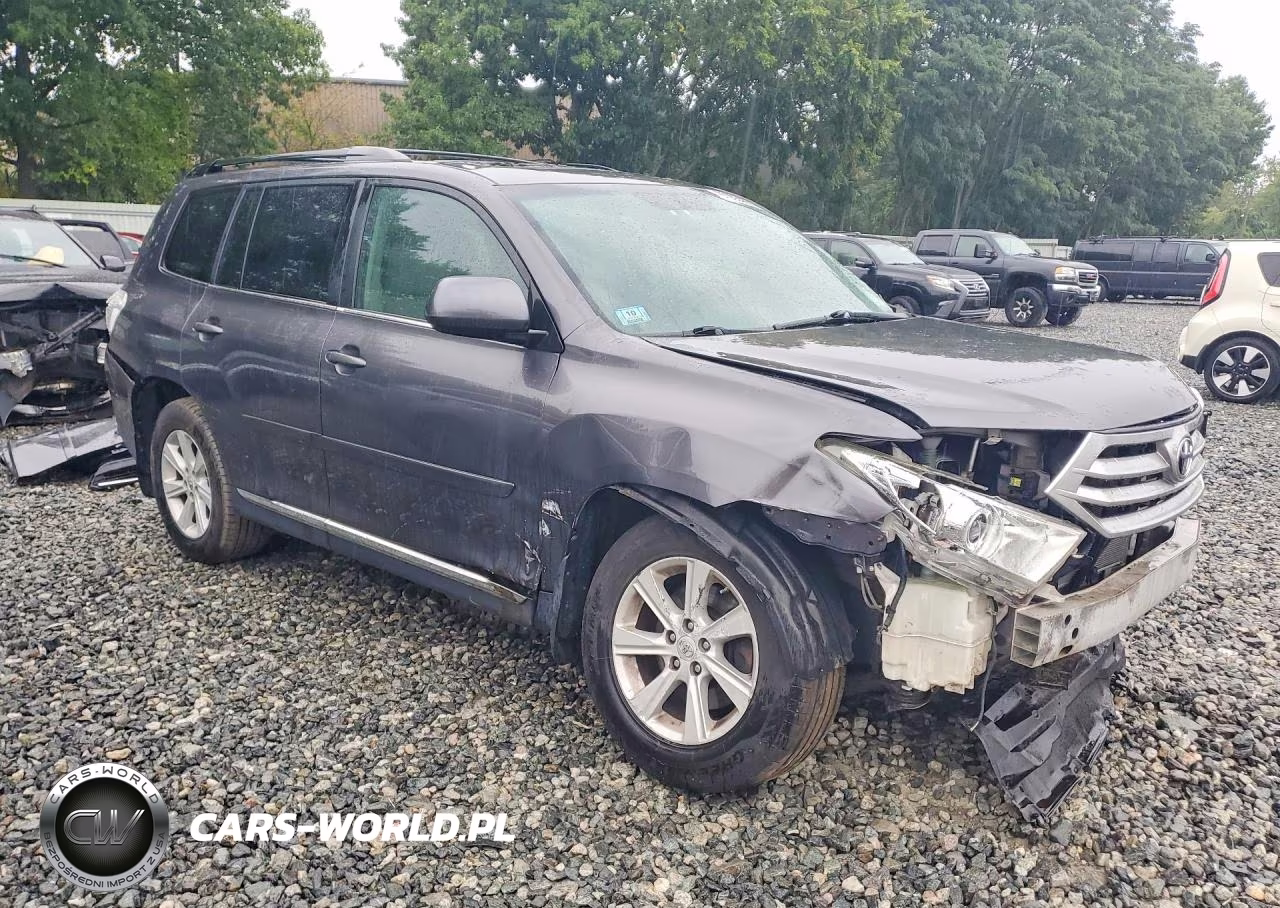 2012 Toyota Highlander Se VIN:5TDBK3EH7CS168027 - 4