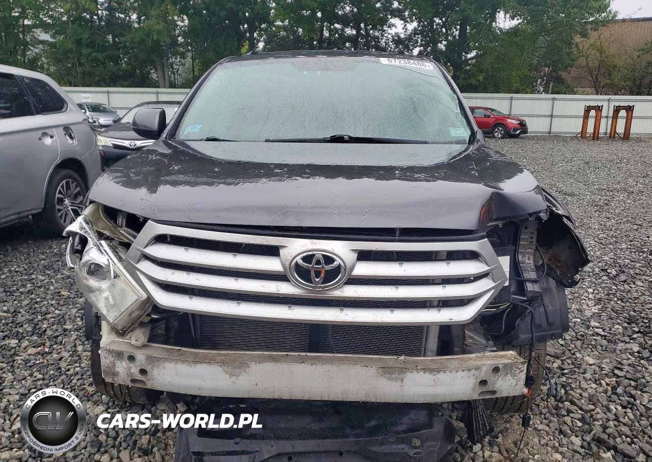 2012 Toyota Highlander Se VIN:5TDBK3EH7CS168027 - 5