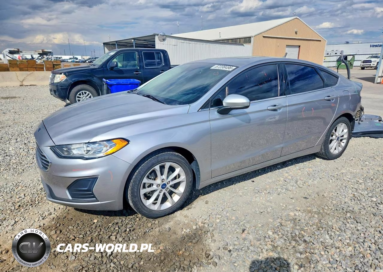 2020 Ford Fusion Se VIN:3FA6P0HD5LR191180 - 1