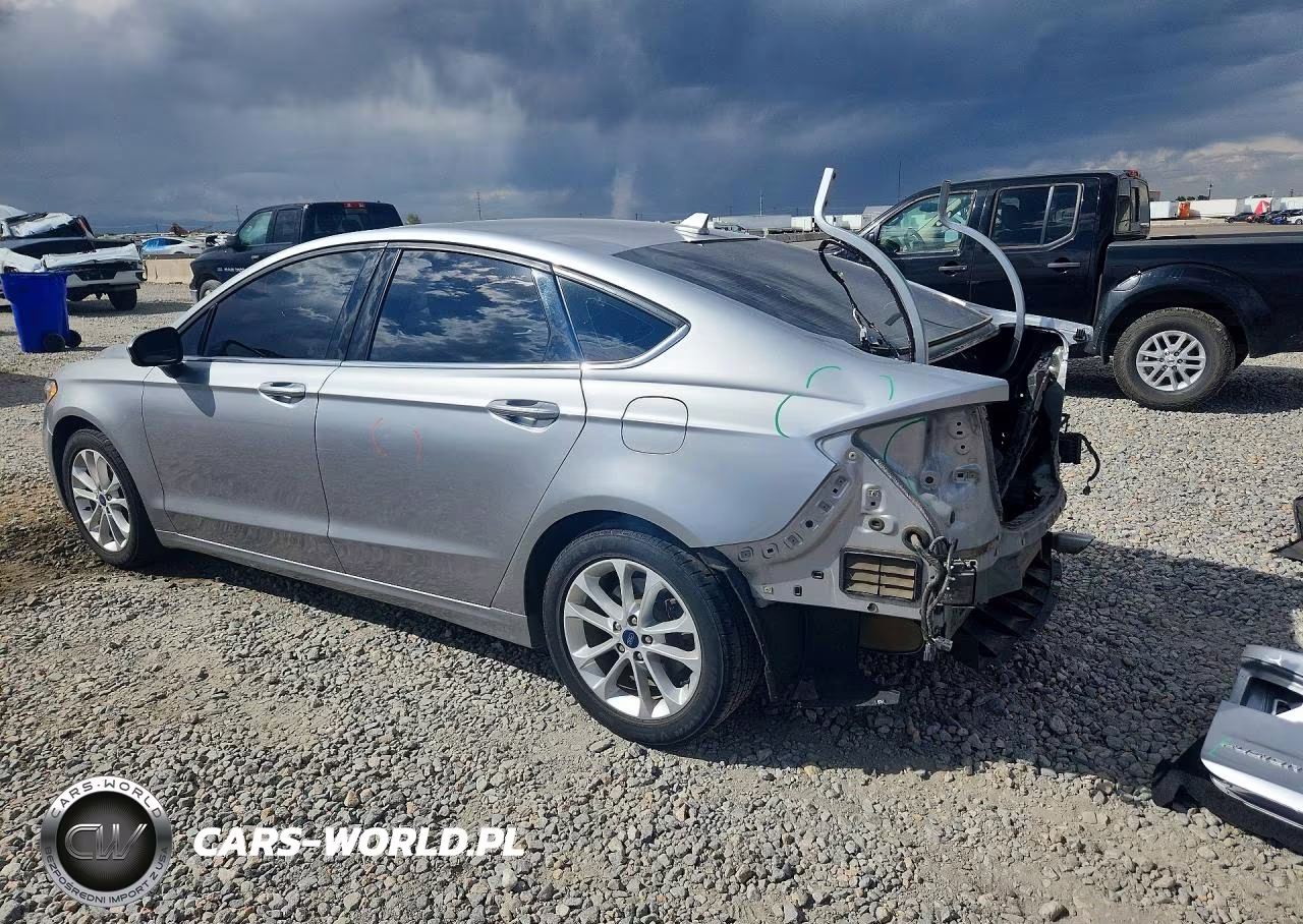 2020 Ford Fusion Se VIN:3FA6P0HD5LR191180 - 2