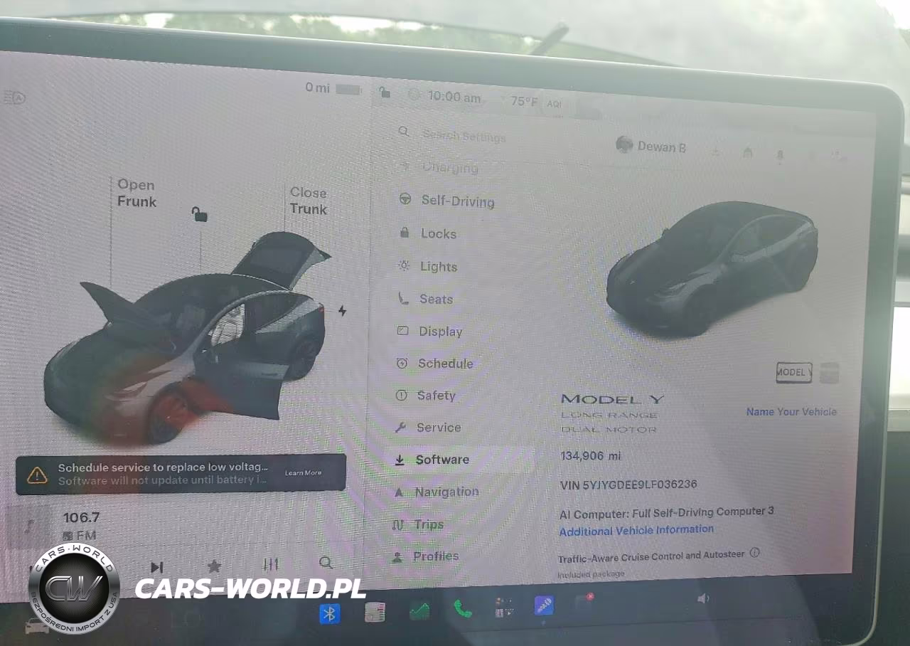 2020 Tesla Model Y VIN:5YJYGDEE9LF036236 - 9