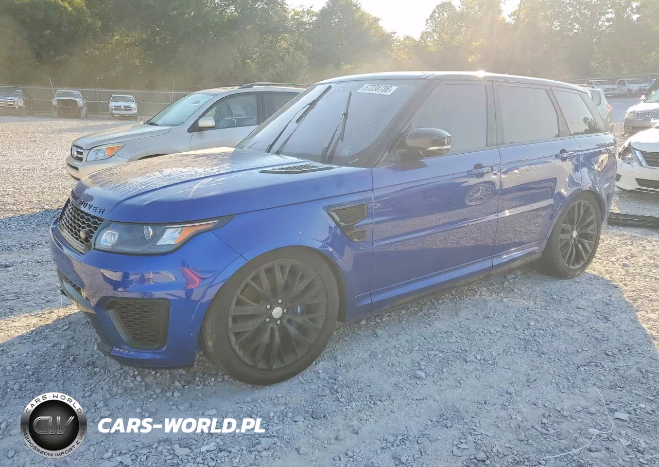 2017 Land Rover Range Rover Sport Svr – zdjęcie 1 z 14