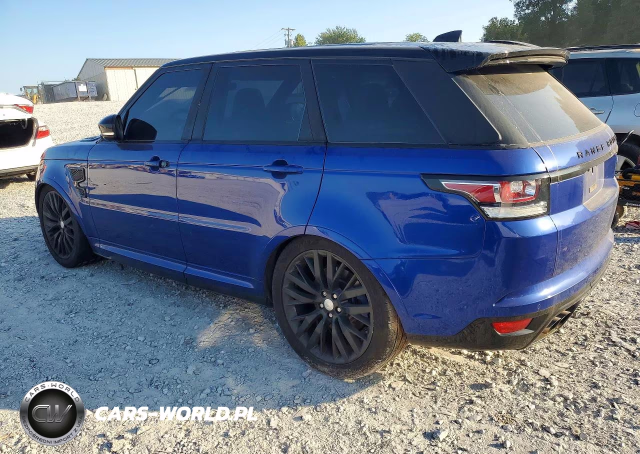 2017 Land Rover Range Rover Sport Svr VIN:SALWZ2FE7HA163662 - 2