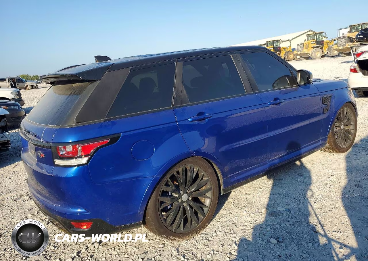 2017 Land Rover Range Rover Sport Svr VIN:SALWZ2FE7HA163662 - 3