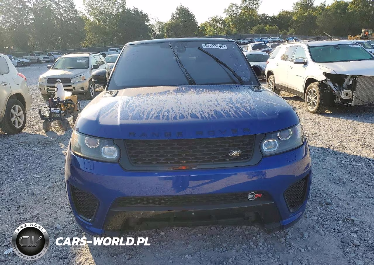 2017 Land Rover Range Rover Sport Svr VIN:SALWZ2FE7HA163662 - 5