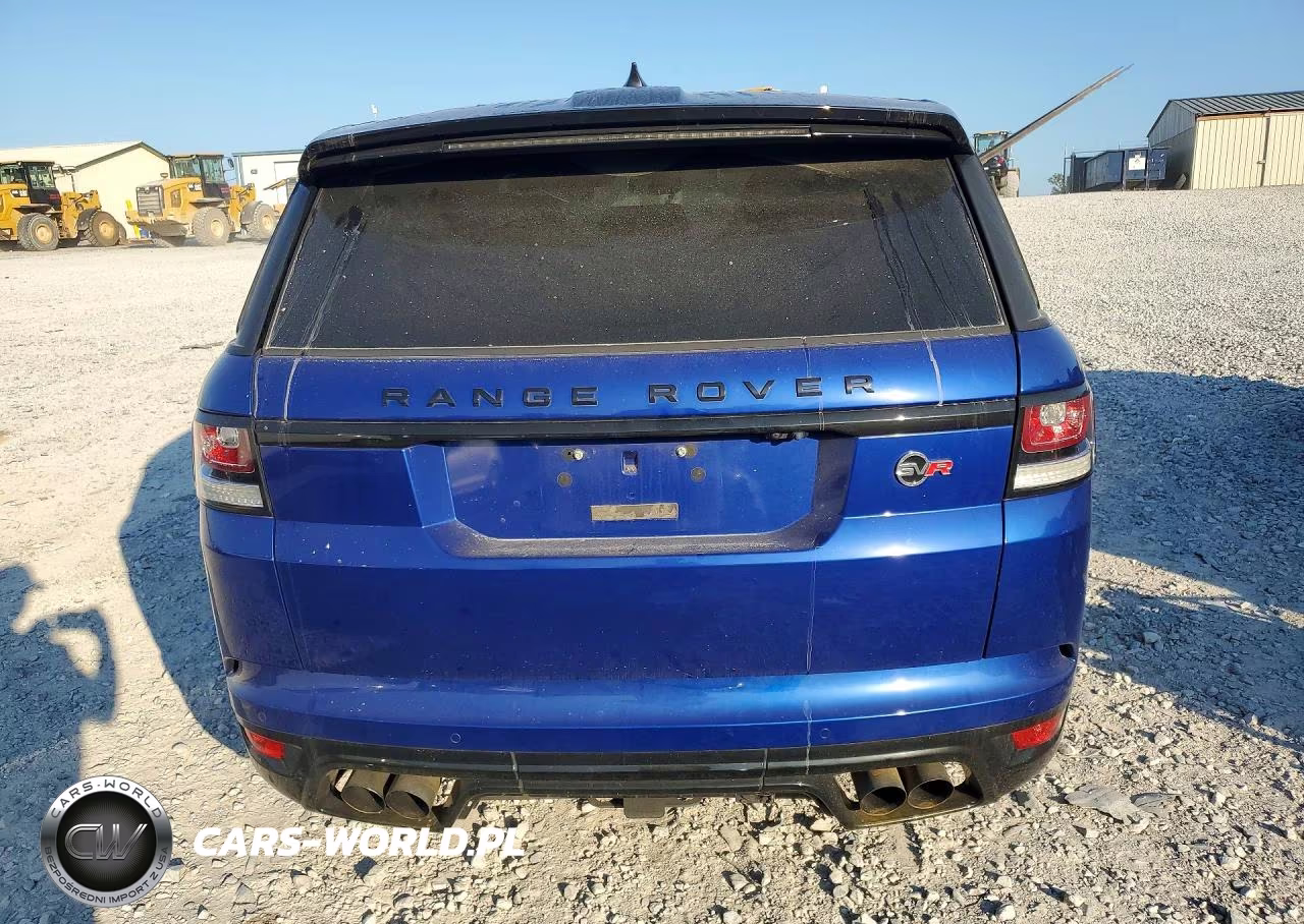 2017 Land Rover Range Rover Sport Svr VIN:SALWZ2FE7HA163662 - 6