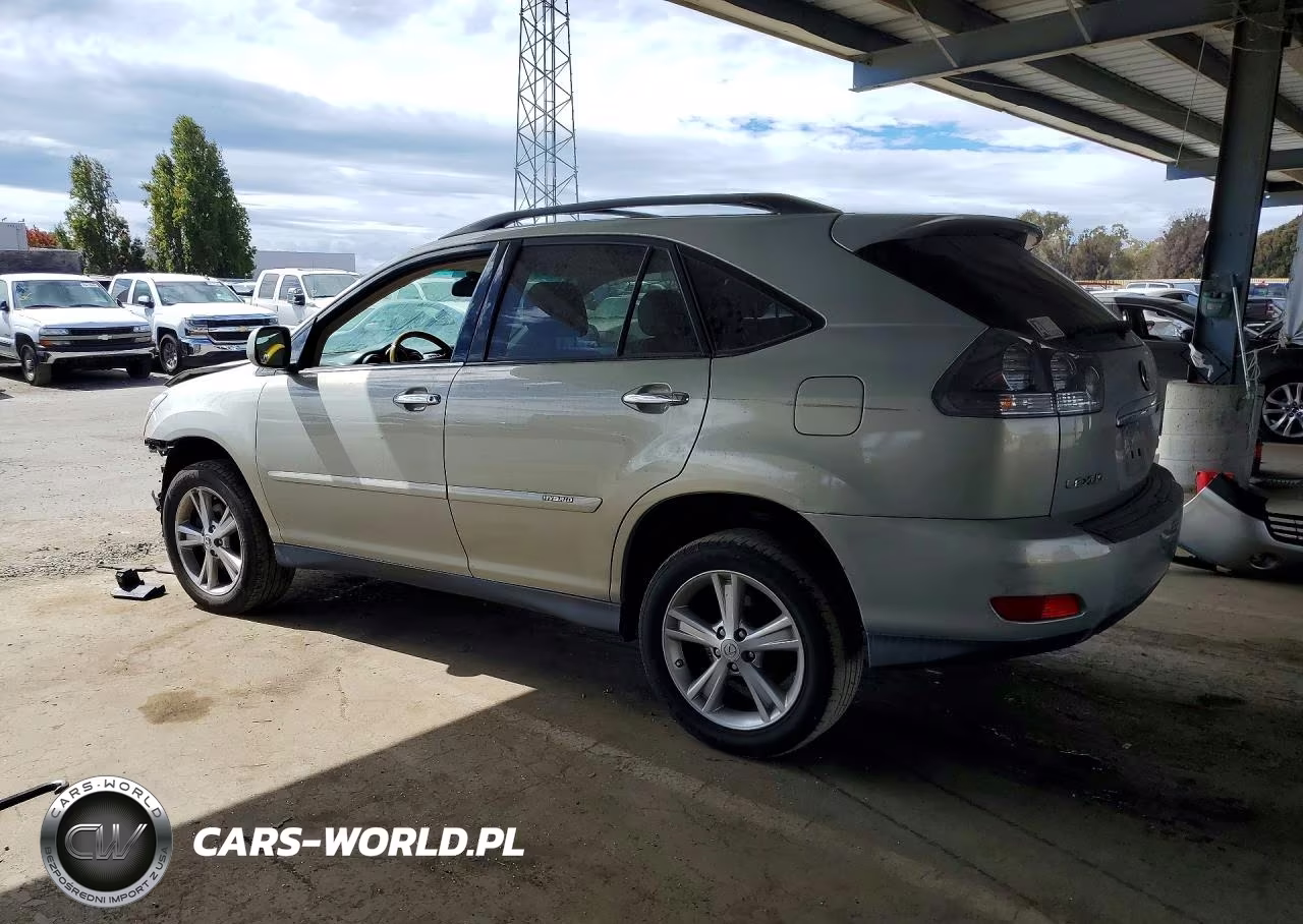 2008 Lexus Rx 400H VIN:JTJHW31U382046567 - 2