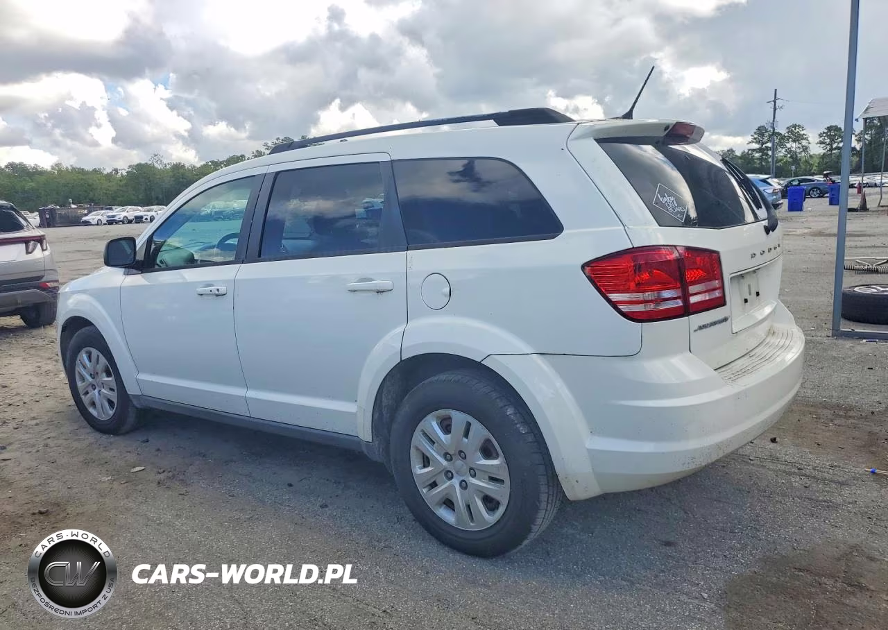 2018 Dodge Journey Se VIN:3C4PDCAB3JT444191 - 2