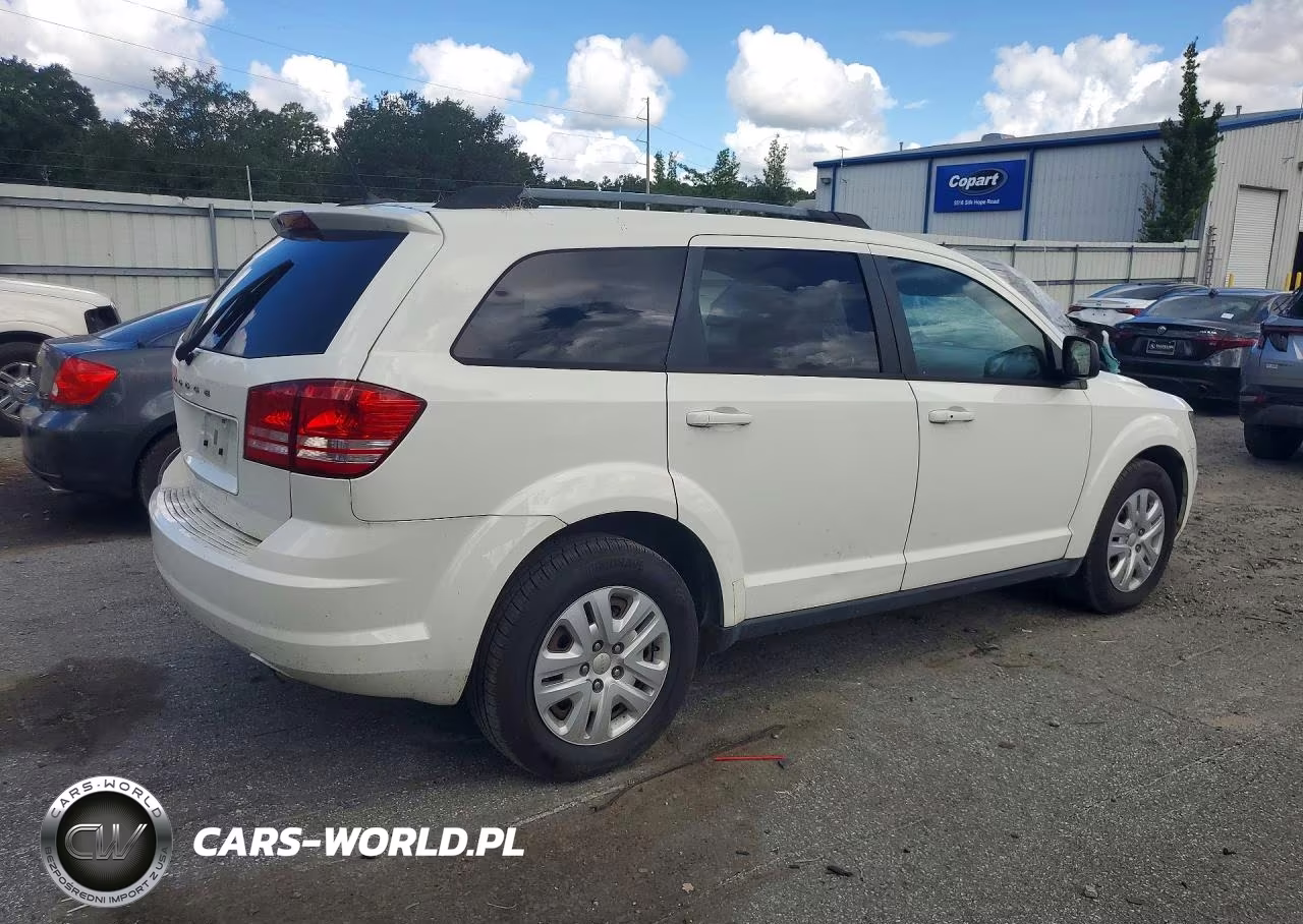 2018 Dodge Journey Se VIN:3C4PDCAB3JT444191 - 3