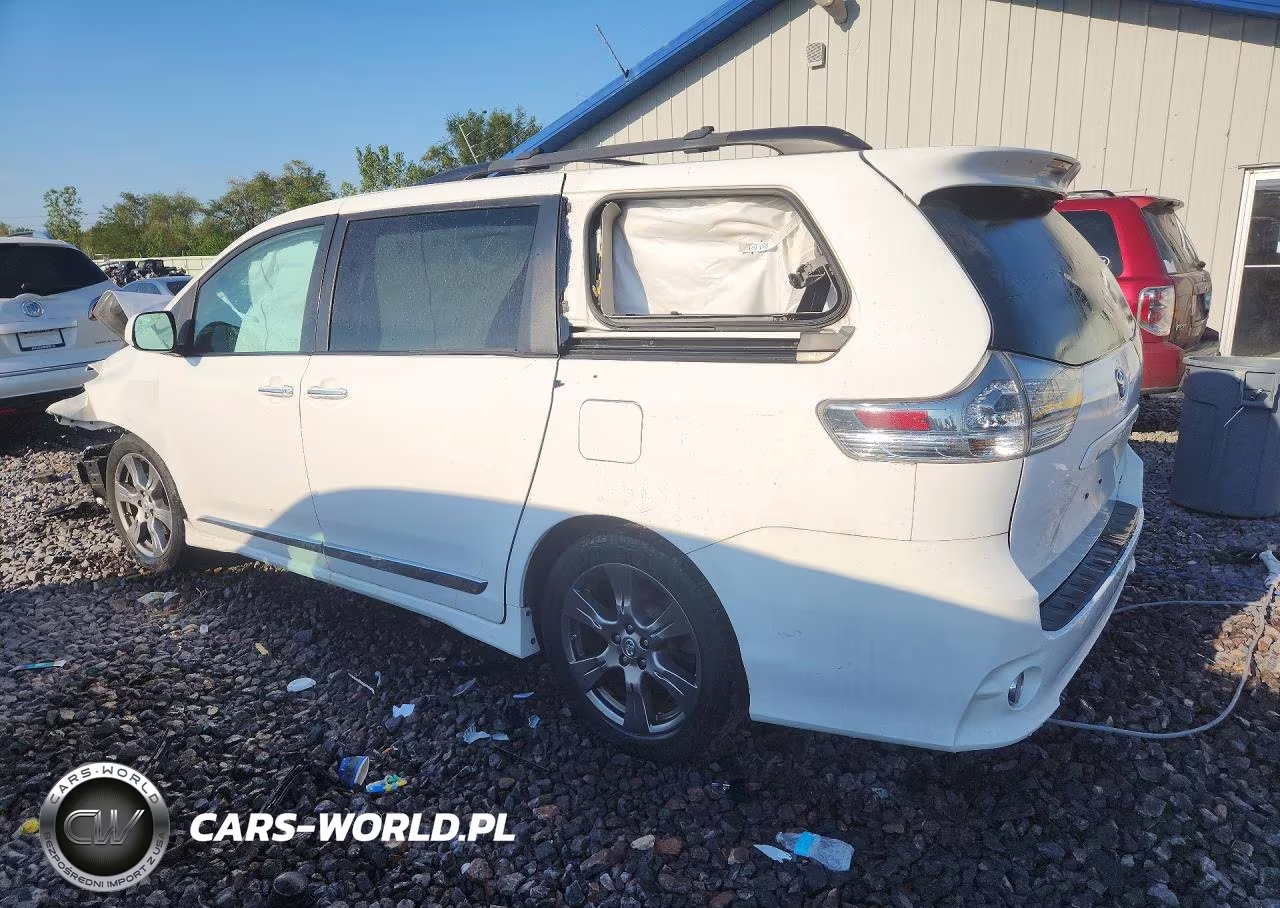2017 Toyota Sienna Se VIN:5TDXZ3DC8HS820331 - 2