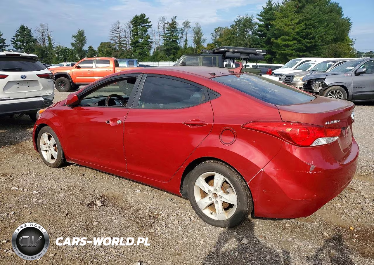 2011 Hyundai Elantra Gls VIN:KMHDH4AE6BU137124 - 2