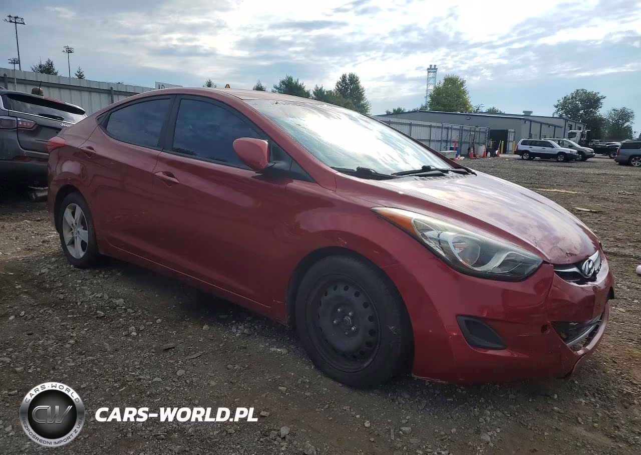 2011 Hyundai Elantra Gls VIN:KMHDH4AE6BU137124 - 4