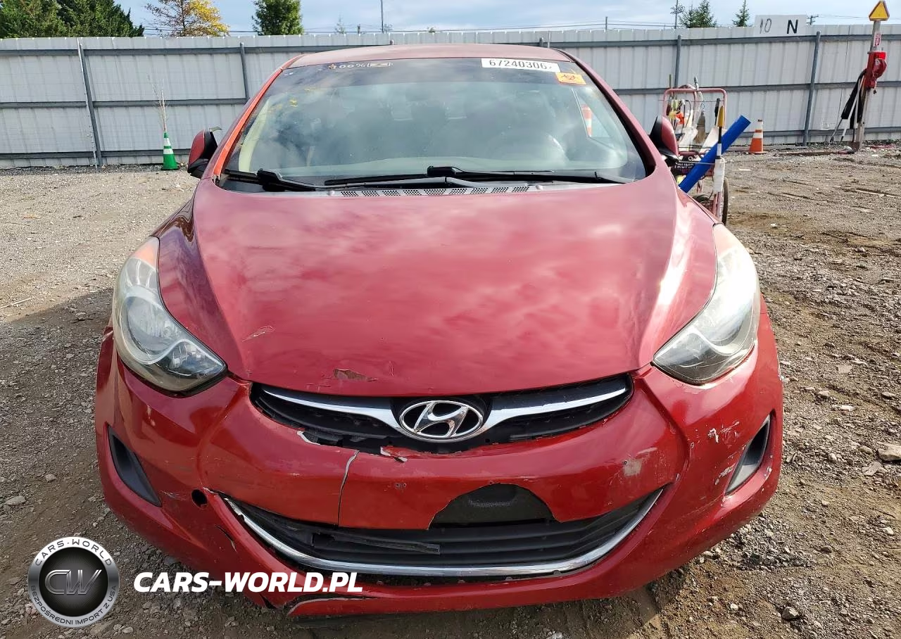 2011 Hyundai Elantra Gls VIN:KMHDH4AE6BU137124 - 5
