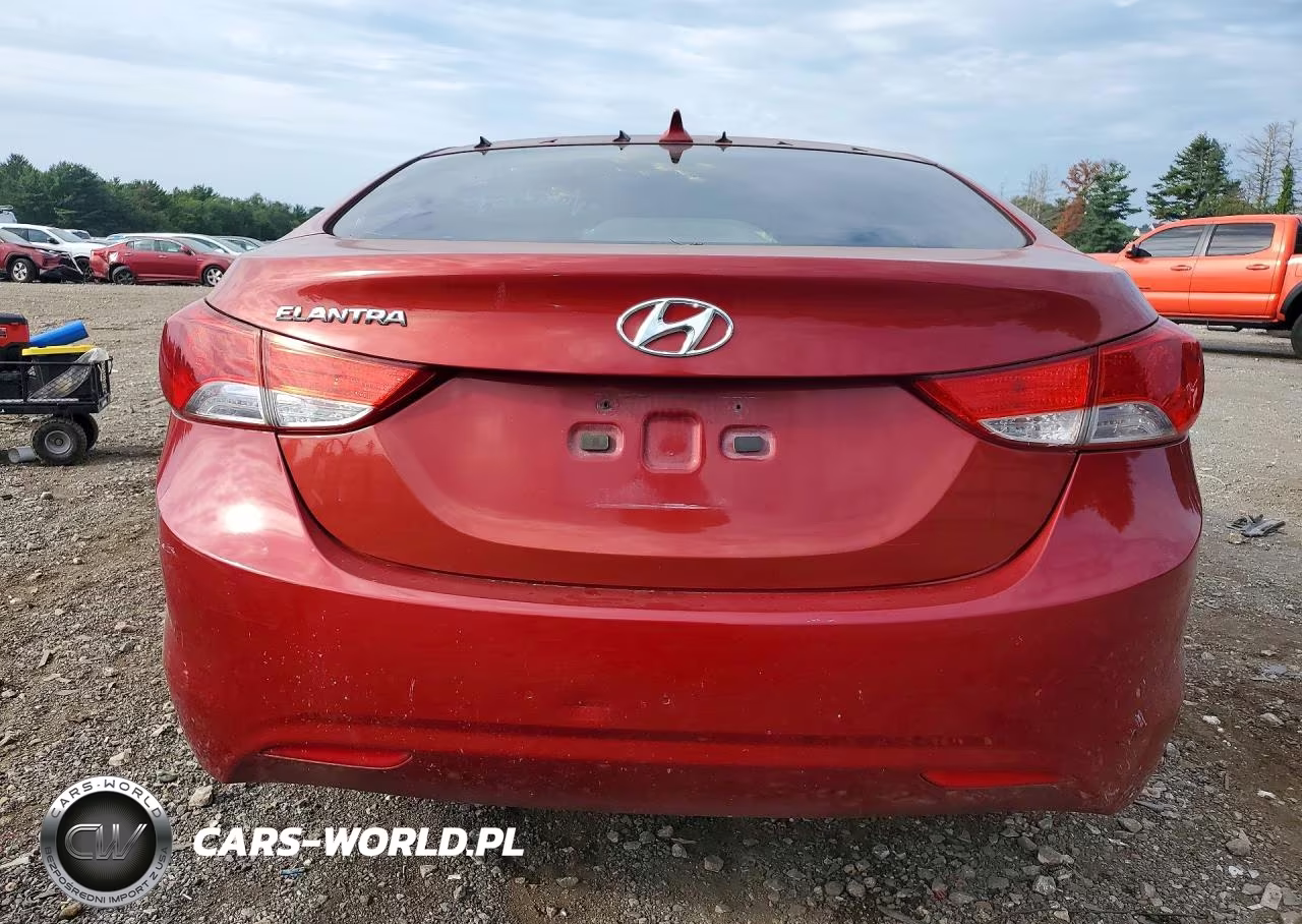 2011 Hyundai Elantra Gls VIN:KMHDH4AE6BU137124 - 6