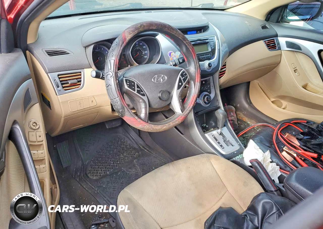 2011 Hyundai Elantra Gls VIN:KMHDH4AE6BU137124 - 8