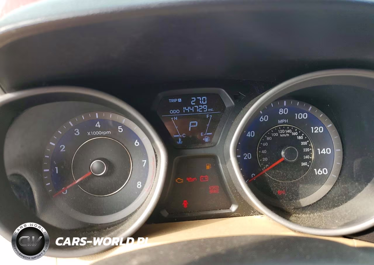 2011 Hyundai Elantra Gls VIN:KMHDH4AE6BU137124 - 9