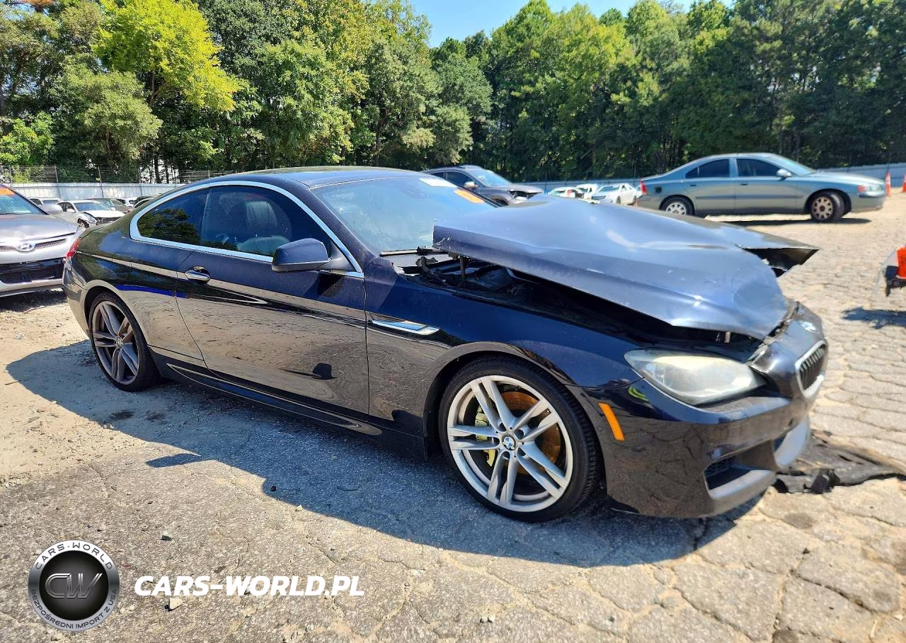 2012 BMW 650 I VIN:WBALX3C58CDV77211 - 4