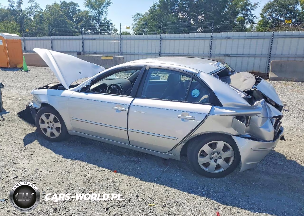 2009 Hyundai Sonata Gls VIN:5NPET46C89H443616 - 2
