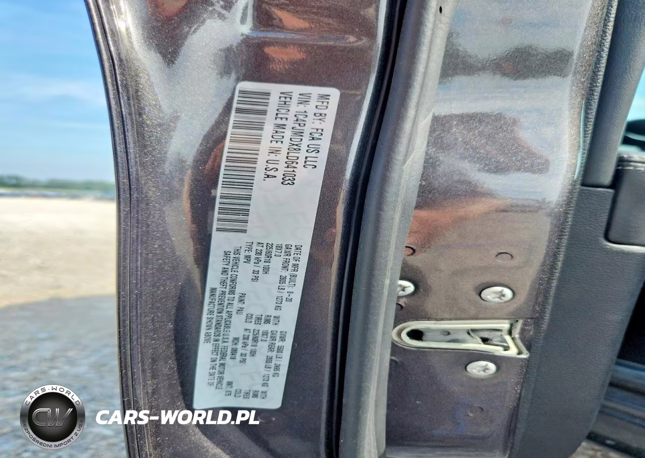 2020 Jeep Cherokee Limited VIN:1C4PJMDX8LD641033 - 13