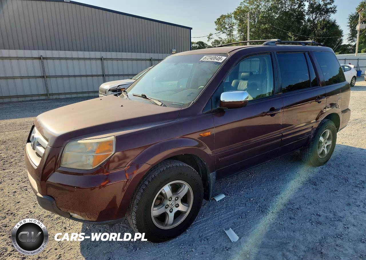 2008 Honda Pilot Exl – zdjęcie 1 z 12