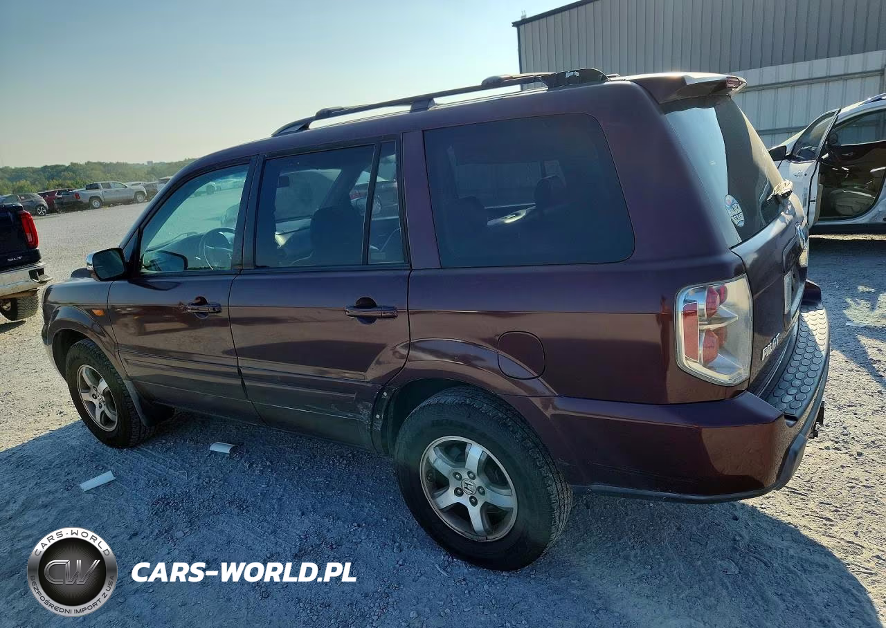 2008 Honda Pilot Exl VIN:5FNYF185X8B013889 - 2