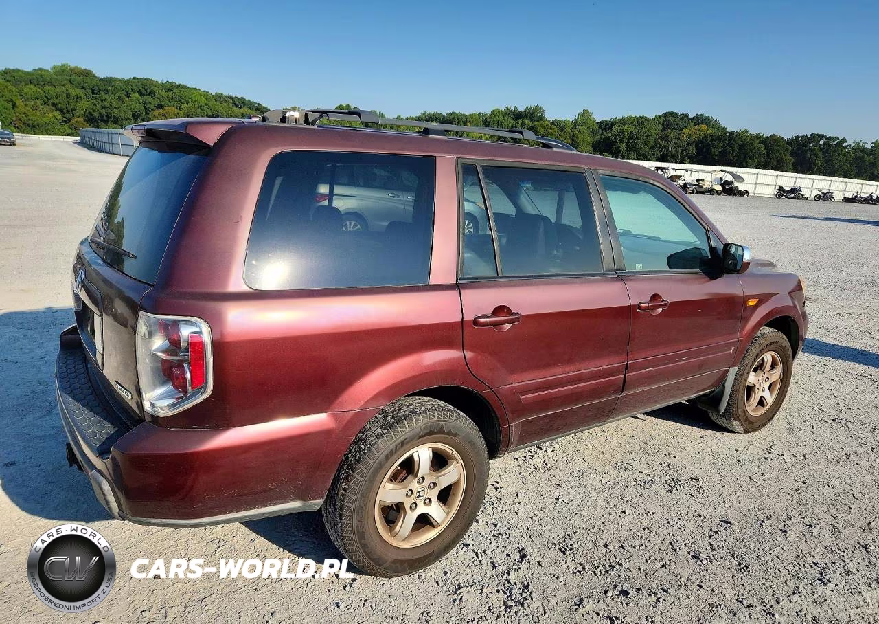 2008 Honda Pilot Exl VIN:5FNYF185X8B013889 - 3