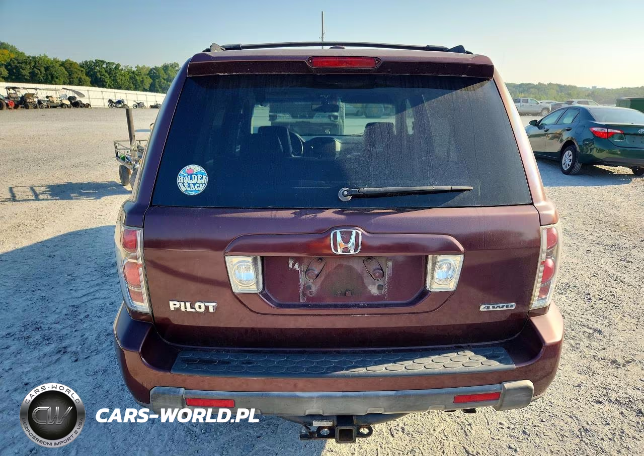 2008 Honda Pilot Exl VIN:5FNYF185X8B013889 - 6