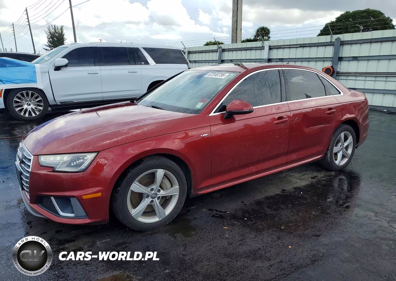 2019 Audi A4 Premium VIN:WAUDNAF49KN019233 - 1