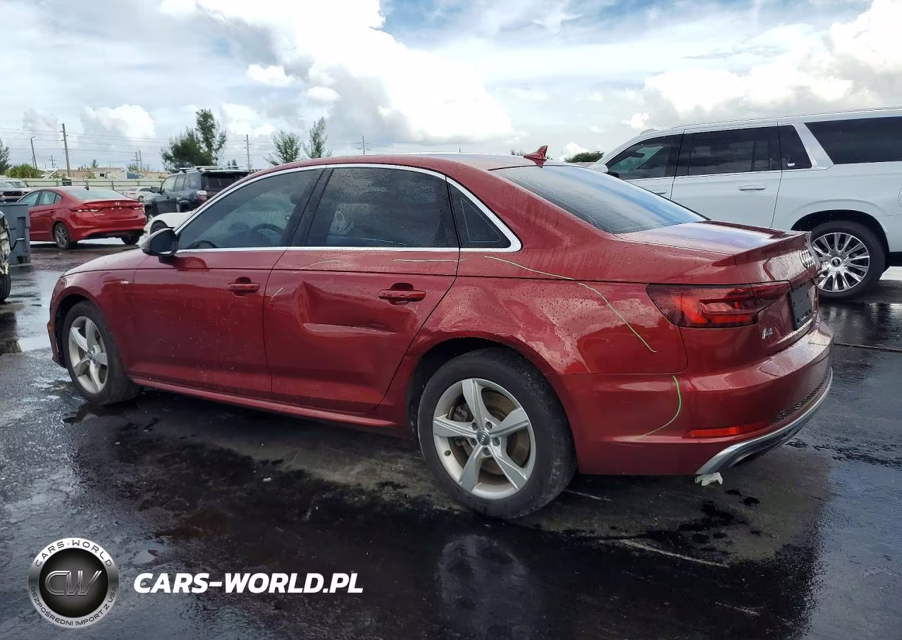 2019 Audi A4 Premium VIN:WAUDNAF49KN019233 - 2