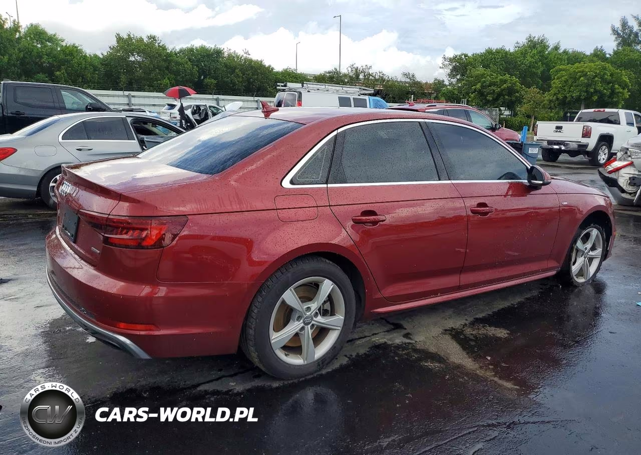 2019 Audi A4 Premium VIN:WAUDNAF49KN019233 - 3