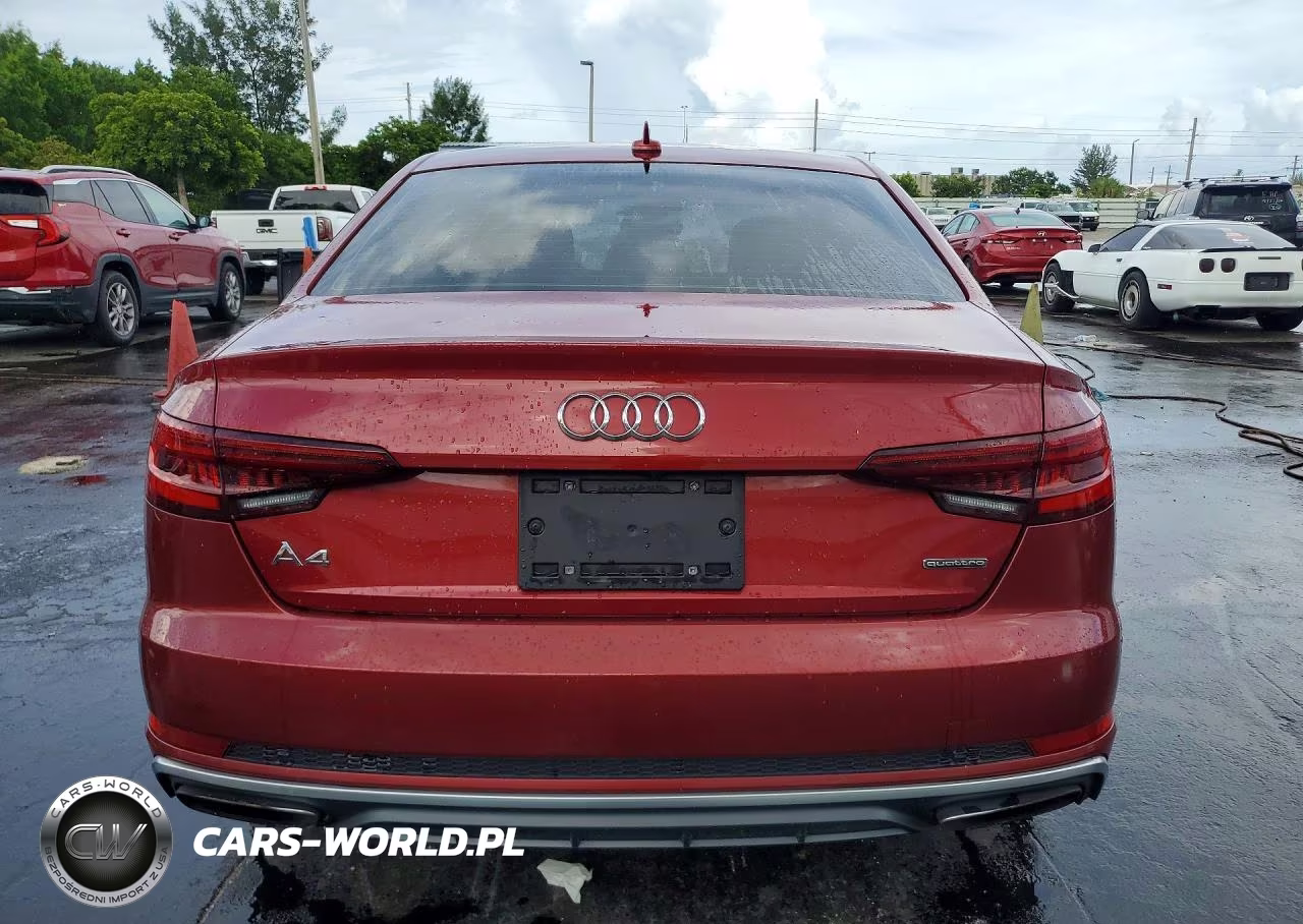 2019 Audi A4 Premium VIN:WAUDNAF49KN019233 - 6