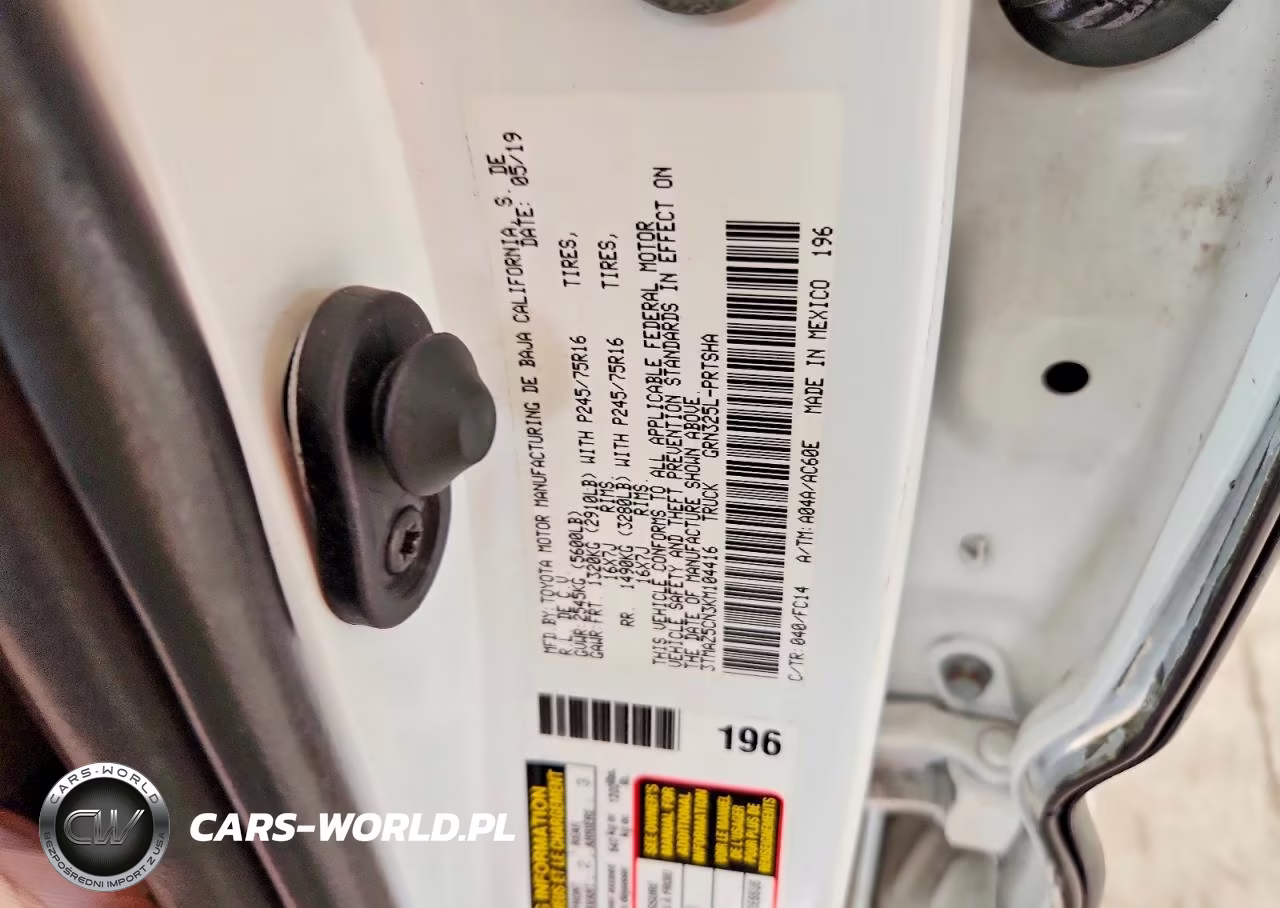 2019 Toyota Tacoma Sr5 V6 VIN:3TMAZ5CN3KM104416 - 13