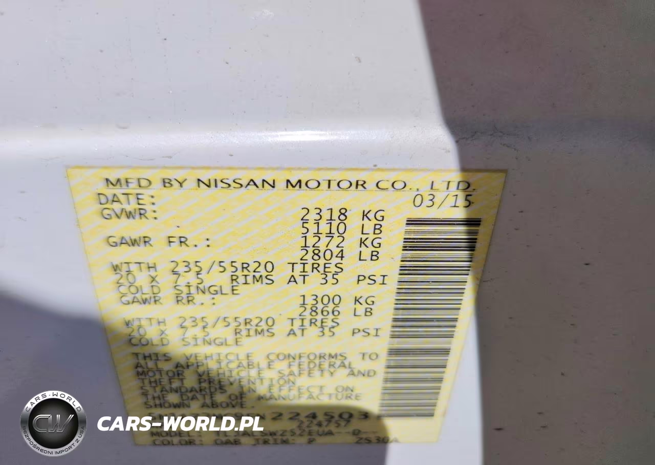 2015 Nissan Murano Platinum VIN:5N1AZ2MG9FN224503 - 13