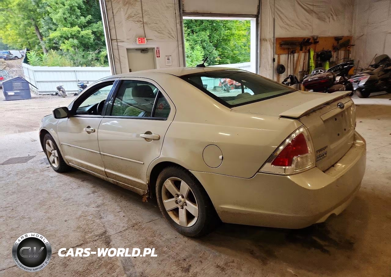 2008 Ford Fusion Se VIN:3FAHP011X8R193037 - 2