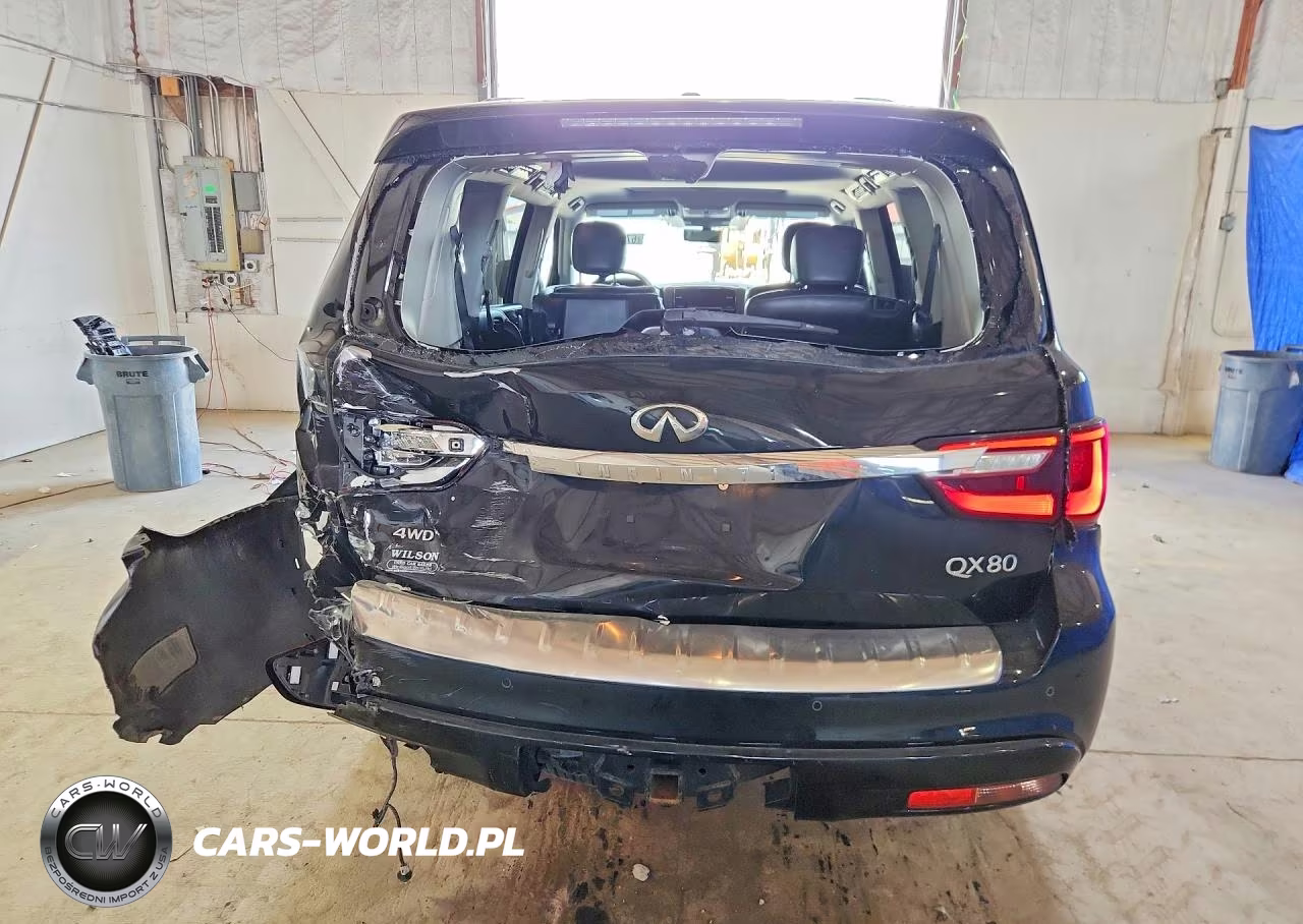 2020 Infiniti Qx80 Luxe VIN:JN8AZ2NE6L9254908 - 6