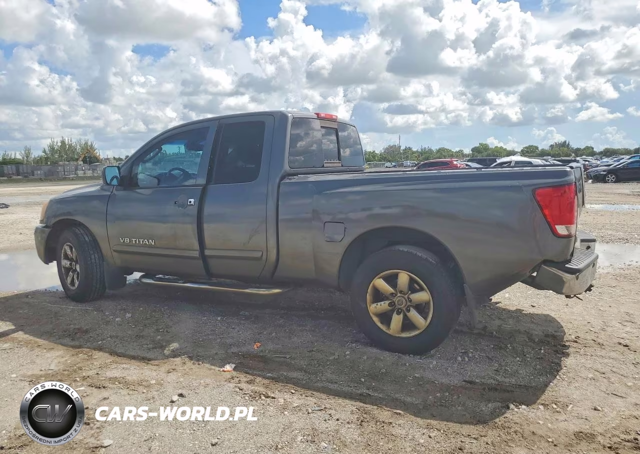 2009 Nissan Titan Xe Ffv VIN:1N6BA06A49N305875 - 2